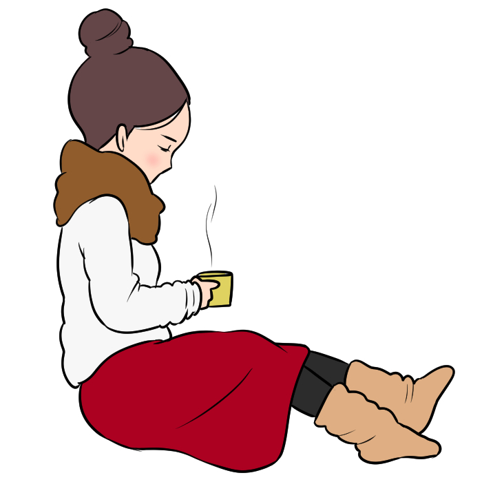  リラックスできる